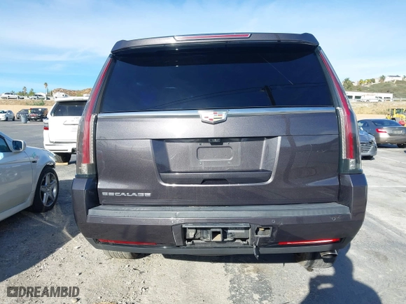 2018 Cadillac Escalade Premium Luxury with VIN 1GYS4CKJ9JR222838, listed as a IAAI auction lot 41192354 with 78,389 mi miles. Bid and sale history available at carsss.com. Image 16.