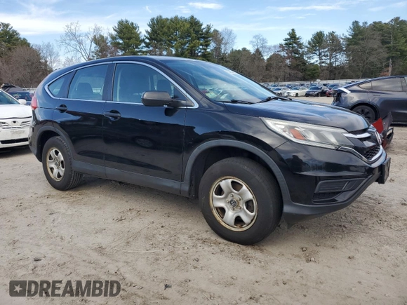2015 Honda CR-V LX with VIN 5J6RM4H39FL083656, listed as a Copart auction lot 53204505 with 279,138 mi miles and Clean Title. Bid and sale history available at DreamBid. Image 4.