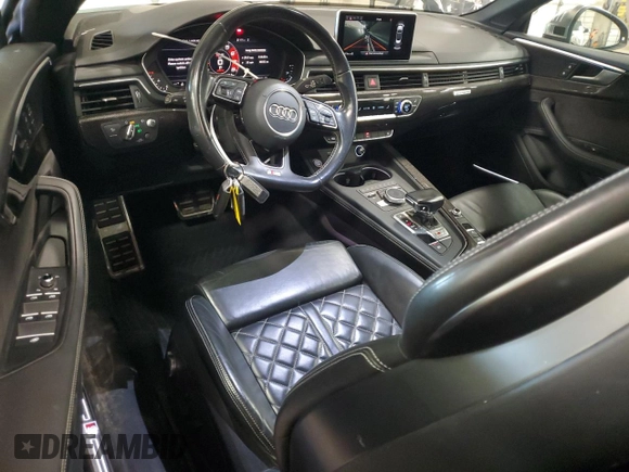 2018 Audi S5 Prestige z VIN WAU24GF50JN013082, wystawiony jako Copart lot #85085504 z przebiegiem 55 261 mil mil oraz Szkoda całkowita • Salvage title. Historia ofert i sprzedaży dostępna na DreamBid. Obrazek 8.