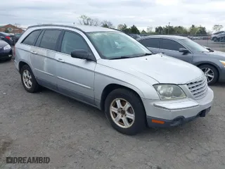 2005 Chrysler Pacifica Touring with VIN 2C4GM68405R387398, listed as a IAAI auction lot 41998927 with 163,247 mi miles. Bid and sale history available at carsss.com. Image 1.