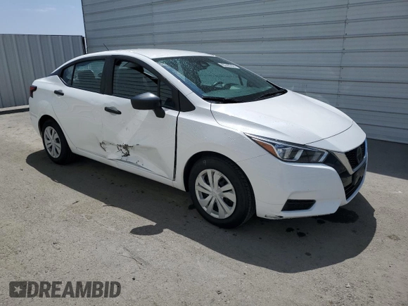 2021 Nissan Versa S with VIN 3N1CN8DV2ML867463, listed as a Copart auction lot 52052425 with 36,366 mi miles and Clean title. Bid and sale history available at DreamBid. Image 4.