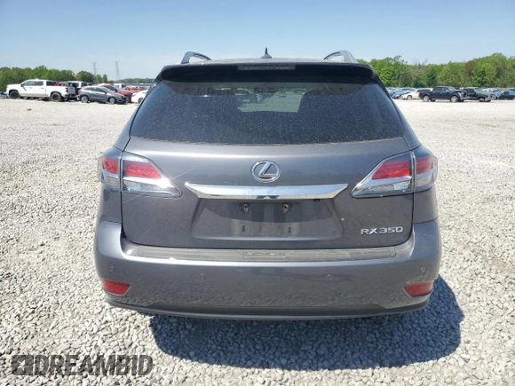 2013 Lexus RX 350 with VIN 2T2ZK1BA9DC091094, listed as a Copart auction lot 52885875 with Not Provided miles and Salvage Title. Bid and sale history available at DreamBid. Image 6.