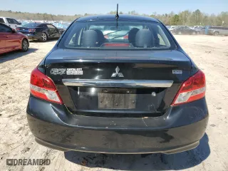 2020 Mitsubishi Mirage G4 SE with VIN ML32F4FJ0LHF07393, listed as a Copart auction lot 49332415 with 0 mi miles and Non Repairable. Bid and sale history available at carsss.com. Image 6.