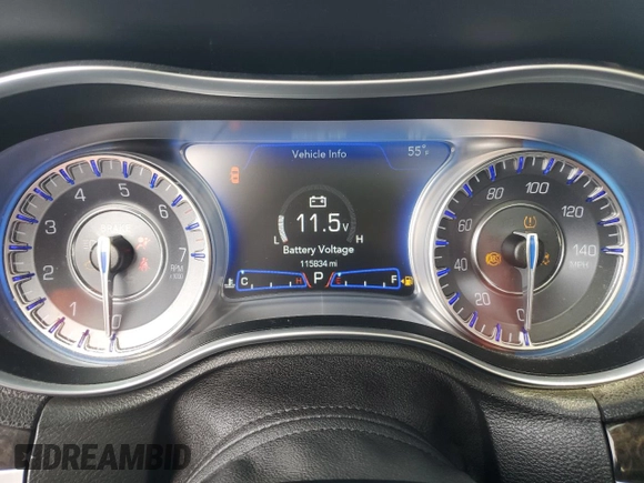 2019 Chrysler 300 Limited with VIN 2C3CCAKG6KH586503, listed as a Copart auction lot 46902195 with 115,834 mi miles and Clean Title. Bid and sale history available at carsss.com. Image 9.