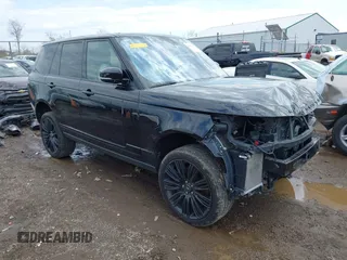2022 Land Rover Range Rover Westminster z VIN SALGS2RU3NA465120, wystawiony jako IAAI lot #41909375 z przebiegiem 60 009 mil mil oraz . Historia ofert i sprzedaży dostępna na DreamBid. Obrazek 1.