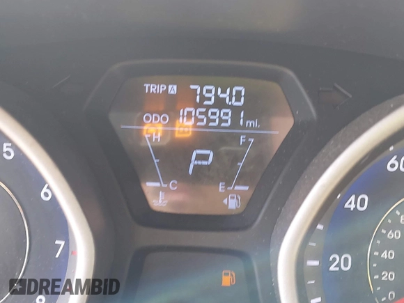 2012 Hyundai Elantra Limited with VIN KMHDH4AE7CU335325, listed as a IAAI auction lot 41680850 with 105,991 mi miles. Bid and sale history available at carsss.com. Image 15.