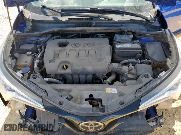2018 Toyota C-HR XLE with VIN NMTKHMBX2JR031377, listed as a Copart auction lot 62055665 with 120,271 mi miles and Salvage title. Bid and sale history available at DreamBid. Image 11.
