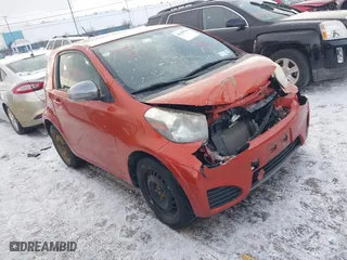 2012 Scion iQ with VIN JTNJJXB08CJ013774, listed as a IAAI auction lot 41418722 with 116,237 mi miles. Bid and sale history available at carsss.com. Image 1.
