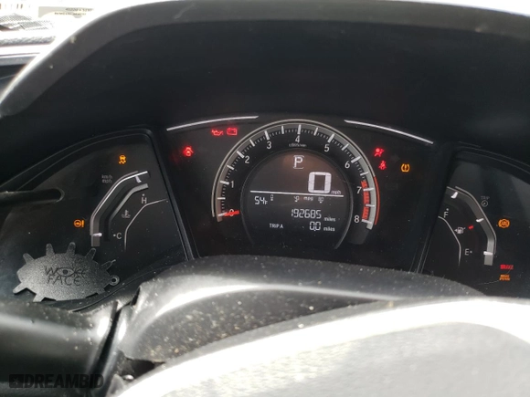 2017 Honda Civic Sedan LX with VIN 19XFC2F59HE228680, listed as a Copart auction lot 44736985 with 192,685 mi miles and Salvage Title. Bid and sale history available at carsss.com. Image 9.