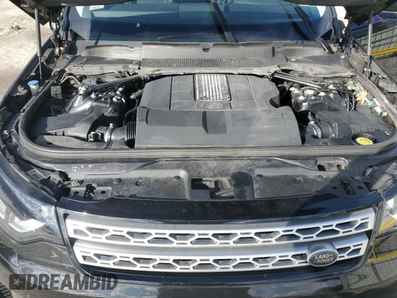 2017 Land Rover Discovery HSE with VIN SALRRBBV8HA013207, listed as a Copart auction lot 87369234 with Not Provided miles and Clean Title. Bid and sale history available at DreamBid. Image 12.