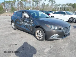 2016 Mazda 3 i Sport with VIN 3MZBM1K73GM245859, listed as a IAAI auction lot 41378710 with 65,414 mi miles and . Bid and sale history available at DreamBid. Image 1.