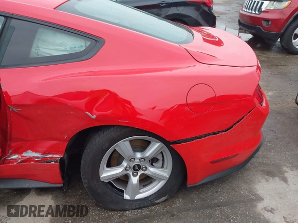 2018 Ford Mustang EcoBoost with VIN 1FA6P8TH1J5158699, listed as a IAAI auction lot 41185702 with 128,862 mi miles and . Bid and sale history available at carsss.com. Image 17.