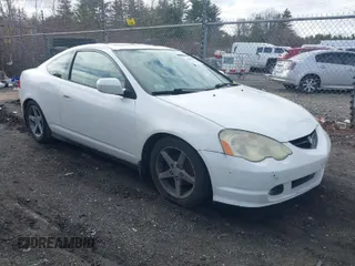 2002 Acura RSX Auto with VIN JH4DC54882C035696, listed as a IAAI auction lot 41846318 with 173,908 mi miles. Bid and sale history available at carsss.com. Image 1.