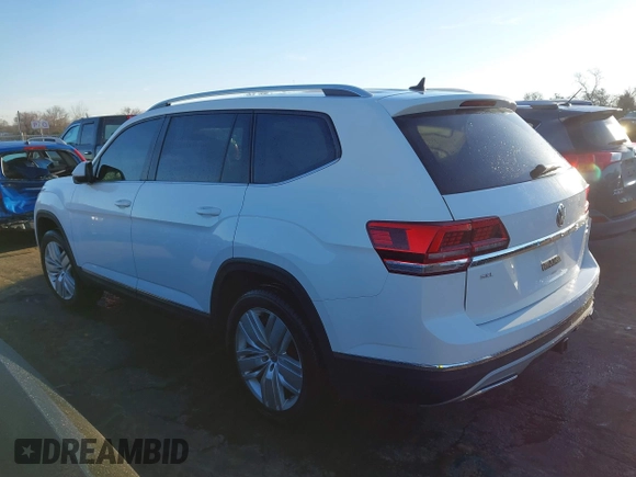 2019 Volkswagen Atlas SEL with VIN 1V2MR2CA2KC522314, listed as a IAAI auction lot 41487693 with 71,053 mi miles and . Bid and sale history available at DreamBid. Image 14.