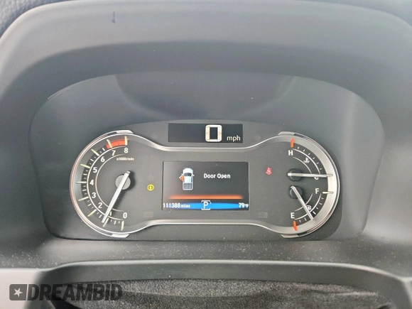 2019 Honda Ridgeline RTL-T with VIN 5FPYK2F60KB002573, listed as a Copart auction lot 63570755 with 111,388 mi miles and Salvage title. Bid and sale history available at DreamBid. Image 9.