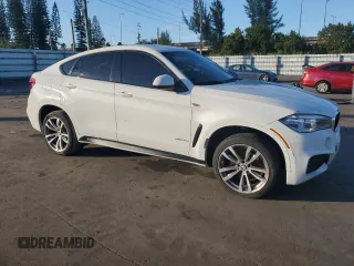 2016 BMW X6 sDrive35i with VIN 5UXKU0C50G0F93598, listed as a Copart auction lot 86175964 with 76,734 mi miles and Salvage Title. Bid and sale history available at carsss.com. Image 4.