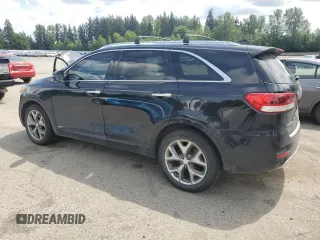 2017 Kia Sorento SX with VIN 5XYPKDA54HG220483, listed as a Copart auction lot 58225025 with 119,376 mi miles and Clean title. Bid and sale history available at DreamBid. Image 2.