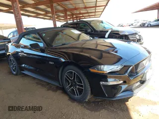 2019 Ford Mustang GT Premium with VIN 1FATP8FF7K5126175, listed as a IAAI auction lot 42015019 with 91,335 mi miles and . Bid and sale history available at DreamBid. Image 1.