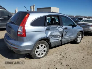 2011 Honda CR-V SE with VIN 5J6RE4H49BL098111, listed as a Copart auction lot 46979865 with 115,996 mi miles and Salvage Title. Bid and sale history available at carsss.com. Image 3.