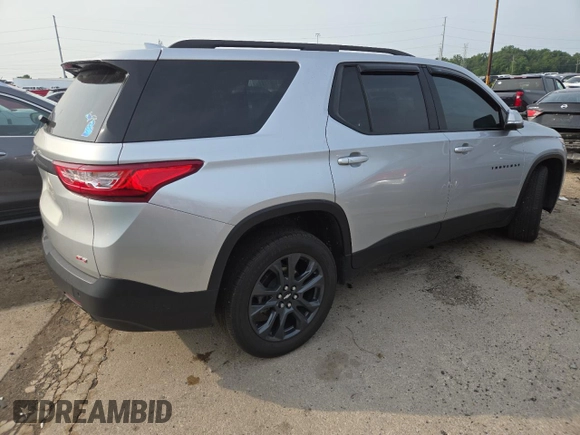 2021 Chevrolet Traverse RS with VIN 1GNERJKWXMJ265485, listed as a Copart auction lot 67362294 with 27,152 mi miles and Salvage Title. Bid and sale history available at carsss.com. Image 3.