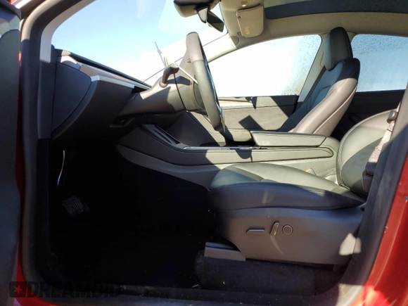 2023 Tesla Model Y Long Range with VIN 7SAYGDEE6PA167386, listed as a Copart auction lot 88166755 with Not Provided miles and Salvage Title. Bid and sale history available at DreamBid. Image 7.