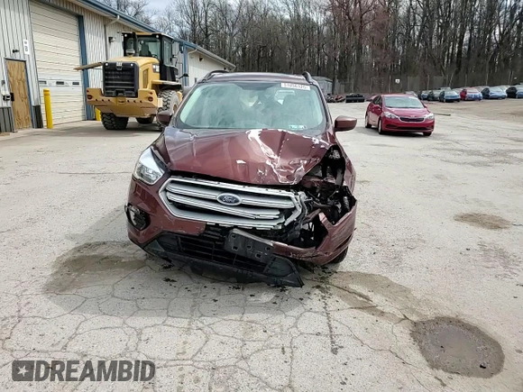 2018 Ford Escape SE with VIN 1FMCU0GD5JUA73381, listed as a Copart auction lot 51056125 with 92,500 mi miles and Salvage Title. Bid and sale history available at carsss.com. Image 14.