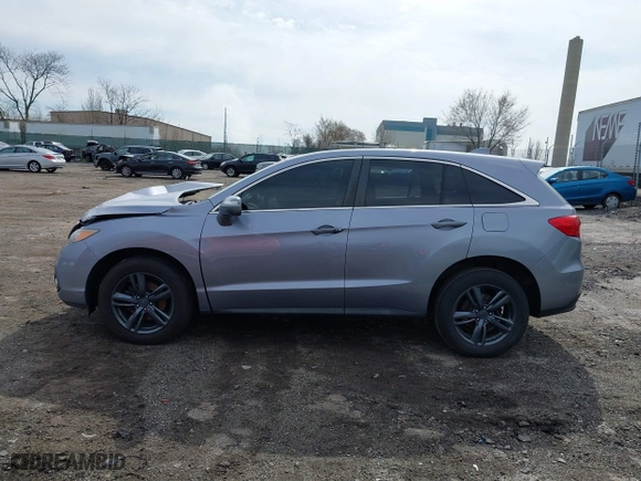 2015 Acura RDX Tech Pkg with VIN 5J8TB4H58FL025008, listed as a IAAI auction lot 41845178 with 99,847 mi miles. Bid and sale history available at carsss.com. Image 15.