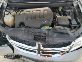 2017 Dodge Journey SXT with VIN 3C4PDCBG5HT599636, listed as a Copart auction lot 60121895 with 54,659 mi miles and Salvage title. Bid and sale history available at DreamBid. Image 12.