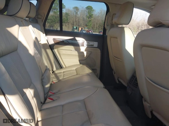 2009 Lincoln MKX with VIN 2LMDU88C89BJ00880, listed as a IAAI auction lot 41656937 with 166,015 mi miles. Bid and sale history available at carsss.com. Image 8.