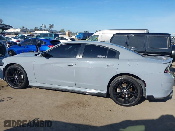 2021 Dodge Charger GT with VIN 2C3CDXHG7MH603660, listed as a IAAI auction lot 41910624 with 49,394 mi miles and . Bid and sale history available at DreamBid. Image 14.