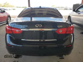 2017 Infiniti Q50 Signature Edition with VIN JN1EV7AP7HM739398, listed as a Copart auction lot 72574484 with 107,823 mi miles and Clean Title. Bid and sale history available at DreamBid. Image 6.