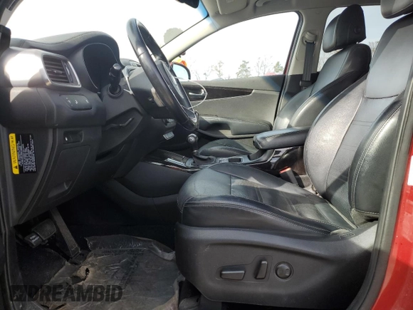 2017 Kia Sorento EX V6 with VIN 5XYPH4A51HG192026, listed as a Copart auction lot 84047994 with 112,610 mi miles and Salvage Title. Bid and sale history available at carsss.com. Image 7.