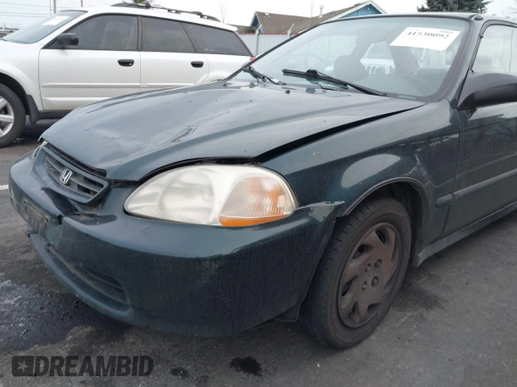 1998 Honda Civic DX with VIN 1HGEJ6227WL135537, listed as a IAAI auction lot 41530092 with 187,011 mi miles. Bid and sale history available at carsss.com. Image 14.