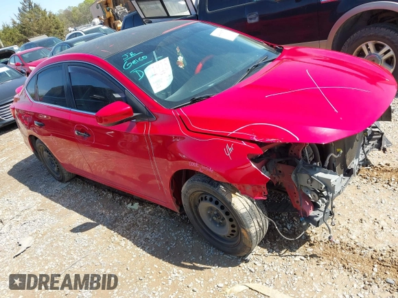 2017 Nissan Sentra SV with VIN 3N1AB7AP7HL657592, listed as a IAAI auction lot 41904775 with 140,748 mi miles and . Bid and sale history available at DreamBid. Image 1.
