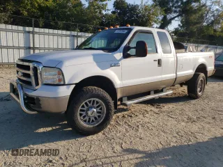 2005 Ford F-350 XL with VIN 1FTWX31505EC58627, listed as a Copart auction lot 75757994 with 116,676 mi miles and Salvage Title. Bid and sale history available at DreamBid. Image 1.