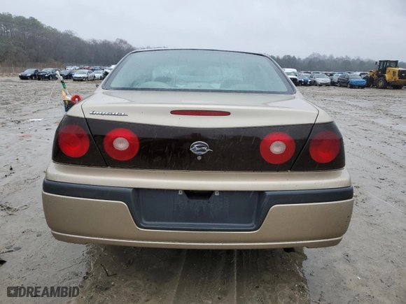 2004 Chevrolet Impala with VIN 2G1WF52E149461517, listed as a Copart auction lot 50537315 with 126,978 mi miles and Salvage Title. Bid and sale history available at carsss.com. Image 6.