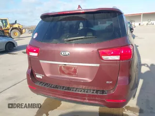 2018 Kia Sedona EX with VIN KNDMC5C14J6379626, listed as a IAAI auction lot 41774979 with 58,710 mi miles. Bid and sale history available at carsss.com. Image 15.