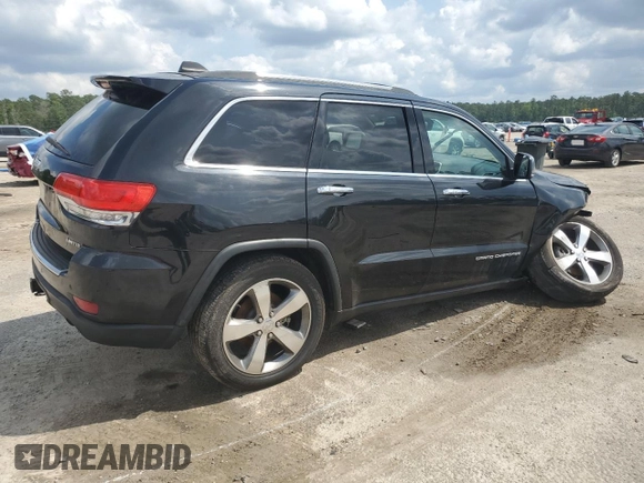 2014 Jeep Grand Cherokee Limited with VIN 1C4RJFBG1EC347280, listed as a Copart auction lot 54522815 with 194,554 mi miles and Salvage title. Bid and sale history available at DreamBid. Image 3.