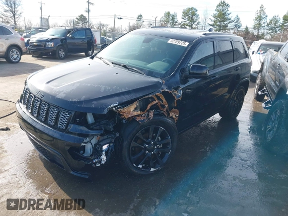 2020 Jeep Grand Cherokee Altitude with VIN 1C4RJFAG2LC199557, listed as a IAAI auction lot 41596467 with 46,443 mi miles. Bid and sale history available at carsss.com. Image 17.