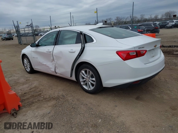 2017 Chevrolet Malibu LT with VIN 1G1ZE5ST6HF187260, listed as a IAAI auction lot 41869143 with 72,605 mi miles and . Bid and sale history available at DreamBid. Image 3.