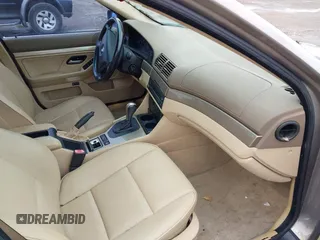 2003 BMW 5 Series 525iA with VIN WBADT43493G030122, listed as a IAAI auction lot 41889529 with 118,293 mi miles. Bid and sale history available at carsss.com. Image 5.