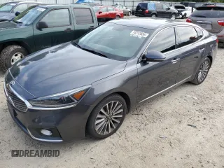 2018 Kia Cadenza Premium with VIN KNALB4J1XJ5127541, listed as a Copart auction lot 70212834 with 75,475 mi miles and Salvage Title. Bid and sale history available at carsss.com. Image 1.