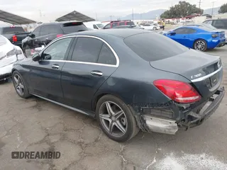 2016 Mercedes-Benz C 300 with VIN 55SWF4JB5GU129538, listed as a IAAI auction lot 38329587 with 113,111 mi miles and . Bid and sale history available at DreamBid. Image 3.