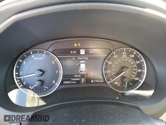 2021 Infiniti QX50 Essential z VIN 3PCAJ5CB7MF100390, wystawiony jako Copart lot #87265874 z przebiegiem 35 830 mil mil oraz Szkoda całkowita • Salvage title. Historia ofert i sprzedaży dostępna na DreamBid. Obrazek 9.