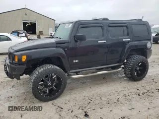 2008 Hummer H3 with VIN 5GTEN33E688229496, listed as a Copart auction lot 84799824 with 187,881 mi miles and Clean Title. Bid and sale history available at DreamBid. Image 1.