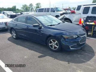 2016 Chevrolet Malibu LS z VIN 1G1ZB5ST9GF234479, wystawiony jako IAAI lot #42389442 z przebiegiem 153 467 mil mil oraz . Historia ofert i sprzedaży dostępna na DreamBid. Obrazek 1.