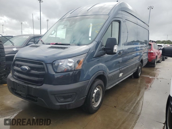 2020 Ford Transit Cargo with VIN 1FTBR3X83LKA47916, listed as a Copart auction lot 74436924 with Not Provided miles and Salvage Title. Bid and sale history available at DreamBid. Image 1.