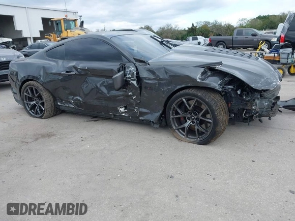 2018 Ford Mustang GT with VIN 1FA6P8CF7J5183136, listed as a IAAI auction lot 41606192 with 69,236 mi miles. Bid and sale history available at carsss.com. Image 1.