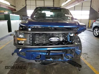 2024 Ford F-150 STX with VIN 1FTEW2LP1RKE64148, listed as a Copart auction lot 43461815 with 781 mi miles and Salvage Title. Bid and sale history available at carsss.com. Image 5.