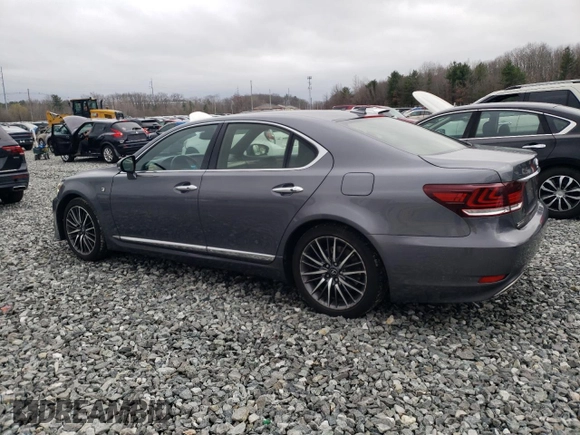 2013 Lexus LS 460 z VIN JTHCL5EF2D5016402, wystawiony jako Copart lot #50874525 z przebiegiem 104 131 mil mil oraz Czysty tytuł • Clean title. Historia ofert i sprzedaży dostępna na DreamBid. Obrazek 2.